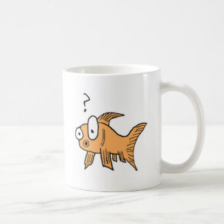 Confused Goldfish Coffee Mug