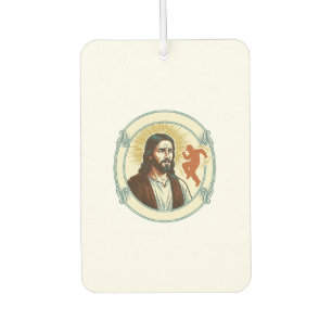 Confused Jesus Viral Dancing Trend Silhouette Vide Car Air Freshener