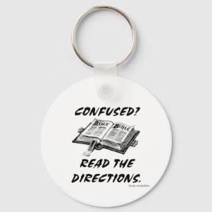 Confused Key Ring
