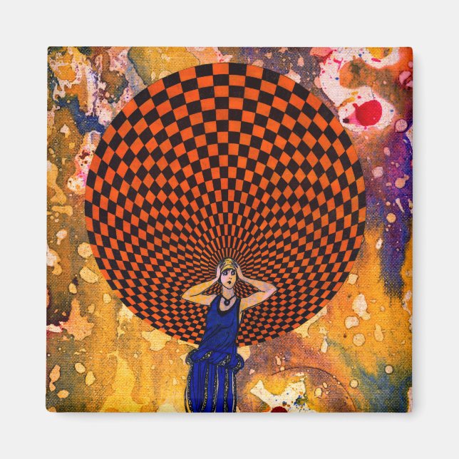 Confusion by Michael Moffa Magnet (Front)