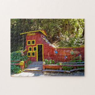 Confusion Hill  California. Jigsaw Puzzle