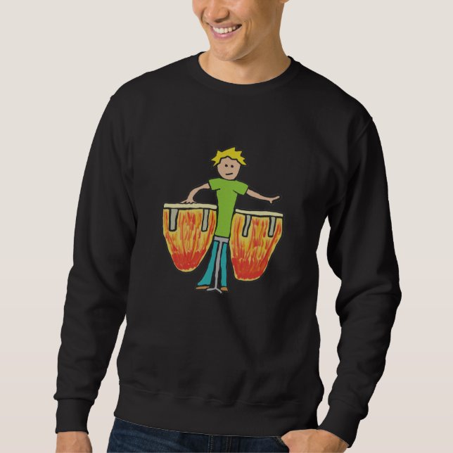 Conga Drums Sweatshirt (Front)