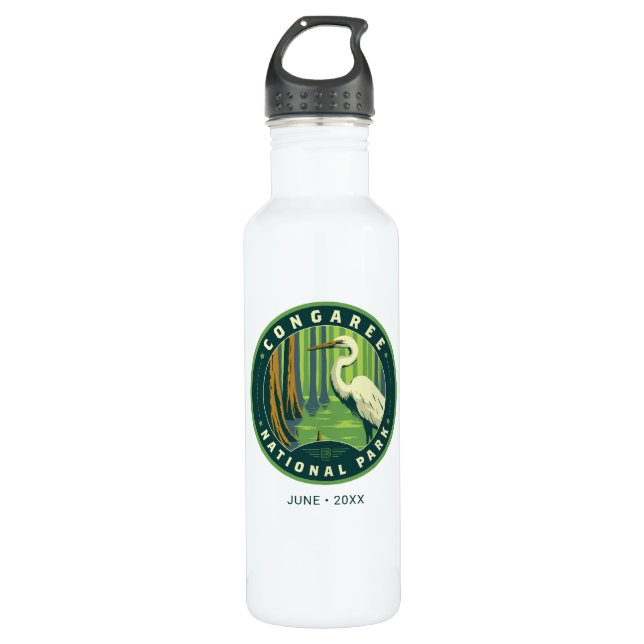 Congaree National Park 710 Ml Water Bottle (Front)
