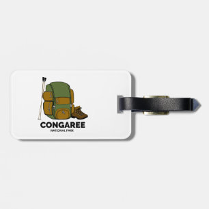 Congaree National Park Backpack Luggage Tag