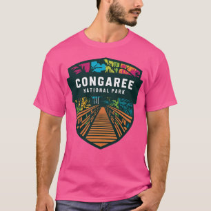 Congaree National Park Colourful Boardwalk T-Shirt