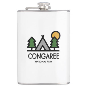 Congaree National Park Hip Flask