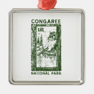 Congaree National Park Metal Tree Decoration