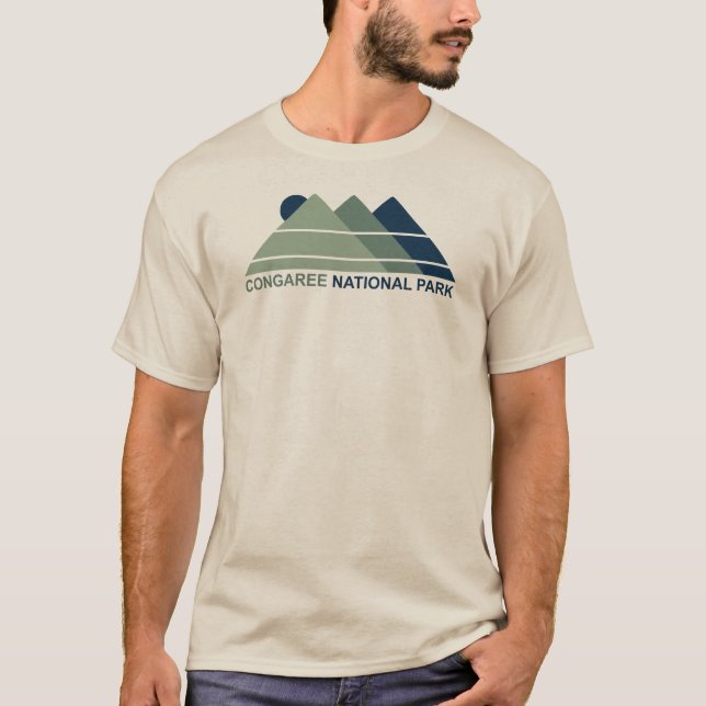 Congaree National Park Mountain Sun T-Shirt (Front)