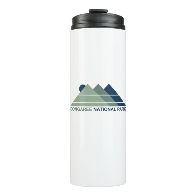 Congaree National Park Mountain Sun Thermal Tumbler (Front)