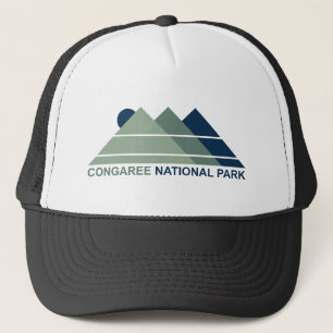 Congaree National Park Mountain Sun Trucker Hat