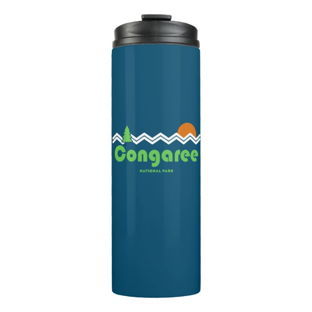 Congaree National Park Retro Thermal Tumbler (Front)