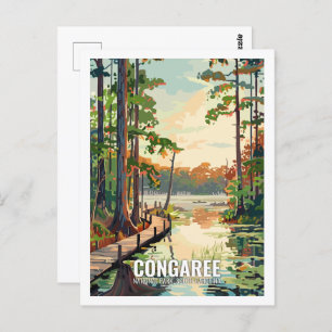 Congaree National Park South Carolina USA  Postcard