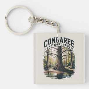 Congaree National Park South Carolina Wilderness Key Ring