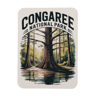 Congaree National Park South Carolina Wilderness Magnet