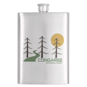 Congaree National Park Trail Hip Flask