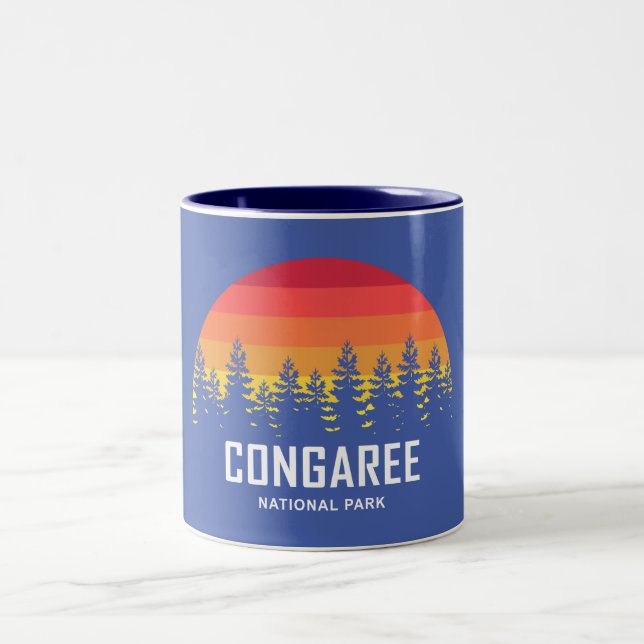 Congaree National Park Two-Tone Coffee Mug (Center)
