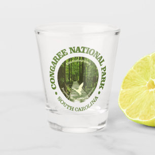 Congaree NP (rd)2 Shot Glass