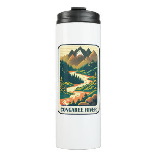 Congaree River South Carolina Colours Thermal Tumbler