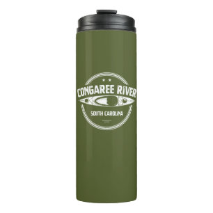 Congaree River South Carolina Kayaking Thermal Tumbler