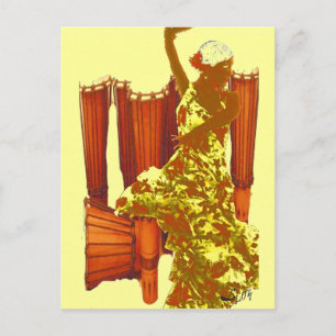 CONGAS PA OCHUN POSTCARD