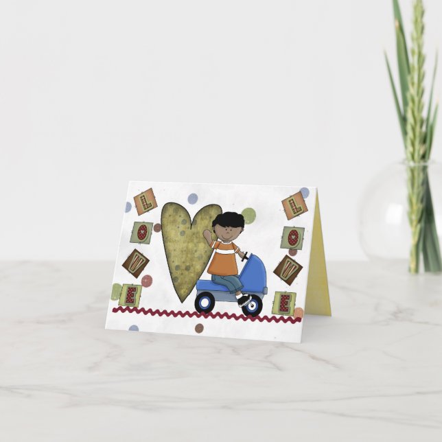 congatulations adoption card (Front)