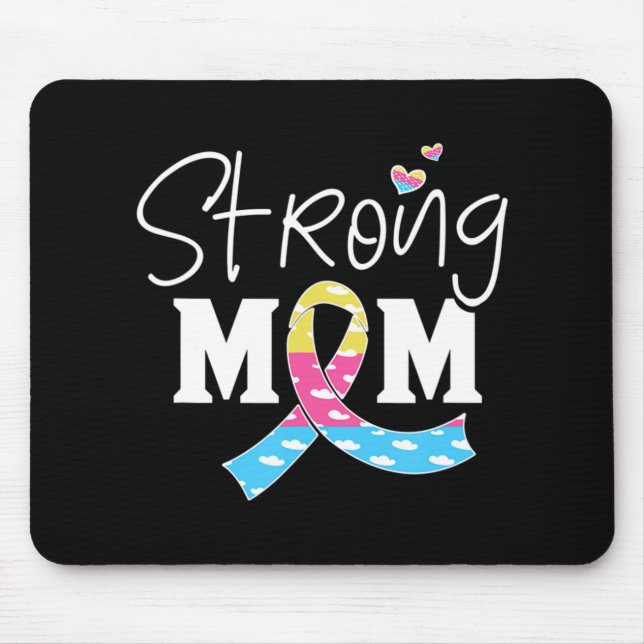 Congenital Diaphragmatic Hernia Awareness CDH Mum  Mouse Mat (Front)