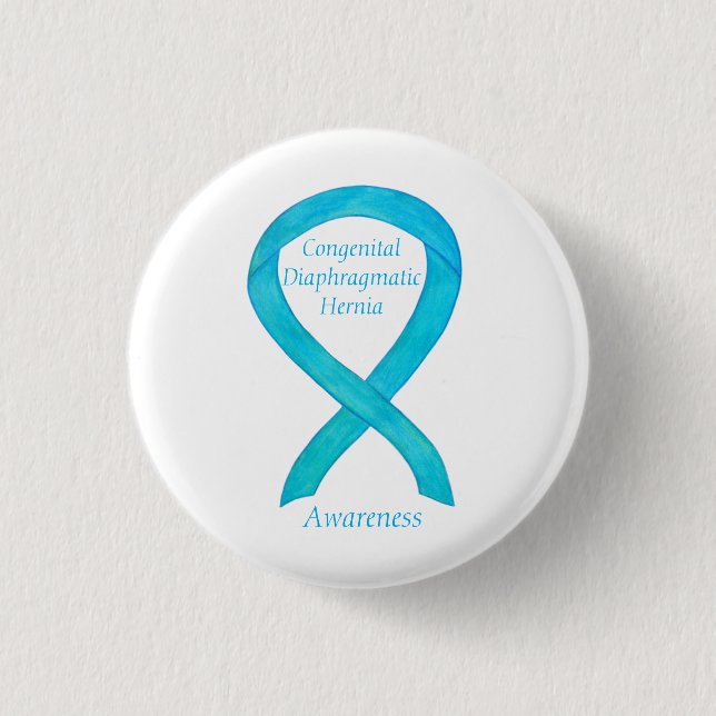 Congenital Diaphragmatic Hernia CDH Awareness Pin (Front)