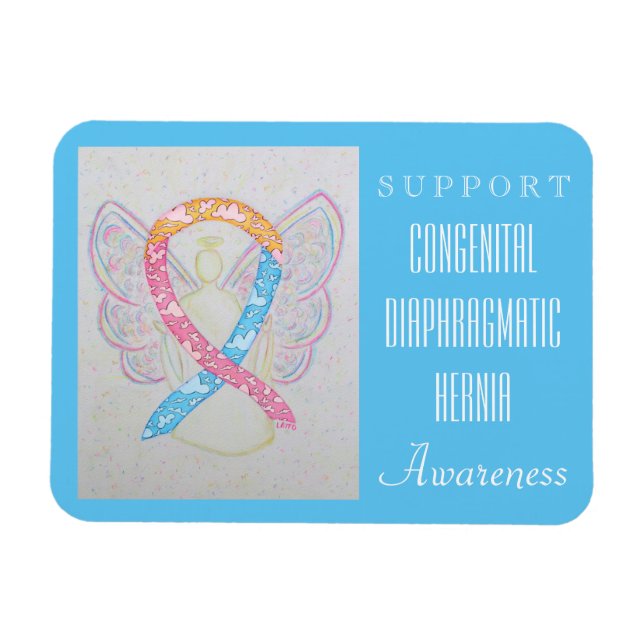 Congenital Diaphragmatic Hernia Ribbon Magnet (Horizontal)