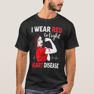 Congenital Heart Defect Warrior Chd Awareness Wome T-Shirt