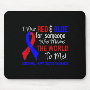 Congenital Heart Disease Chd Means World To Me Mouse Mat