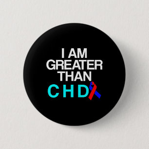 Congenital Heart Disease Defect Survivor Chd Warri 6 Cm Round Badge