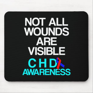 Congenital Heart Disease Defect Survivor Chd Warri Mouse Mat