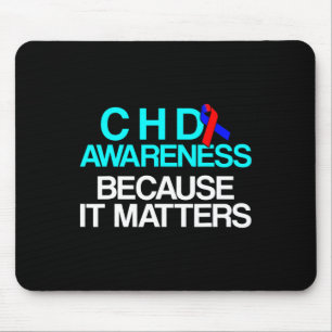 Congenital Heart Disease Defect Survivor Chd Warri Mouse Mat