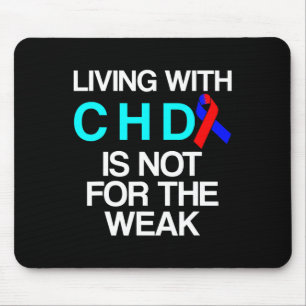 Congenital Heart Disease Defect Survivor Chd Warri Mouse Mat