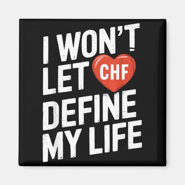 Congestive Heart Failure Chronic Disease Chf Aware Magnet (Front)