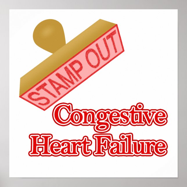 Congestive Heart Failure Poster (Front)