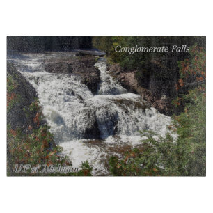 Conglomerate Falls cutting board