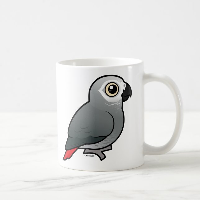 Congo African Grey Coffee Mug (Right)