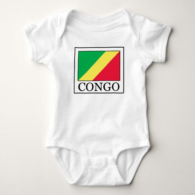 Congo Baby Bodysuit (Front)