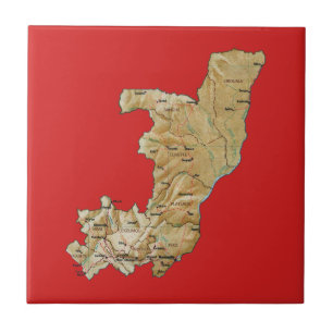 Congo-Brazzaville Map Tile