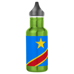 Congo Kinshasa Flag 532 Ml Water Bottle