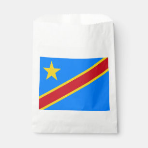 Congo Kinshasa Flag Favour Bags