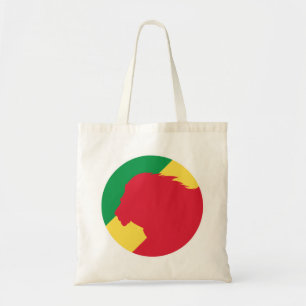 Congo Lion Congolese National Animal Flag Tote Bag