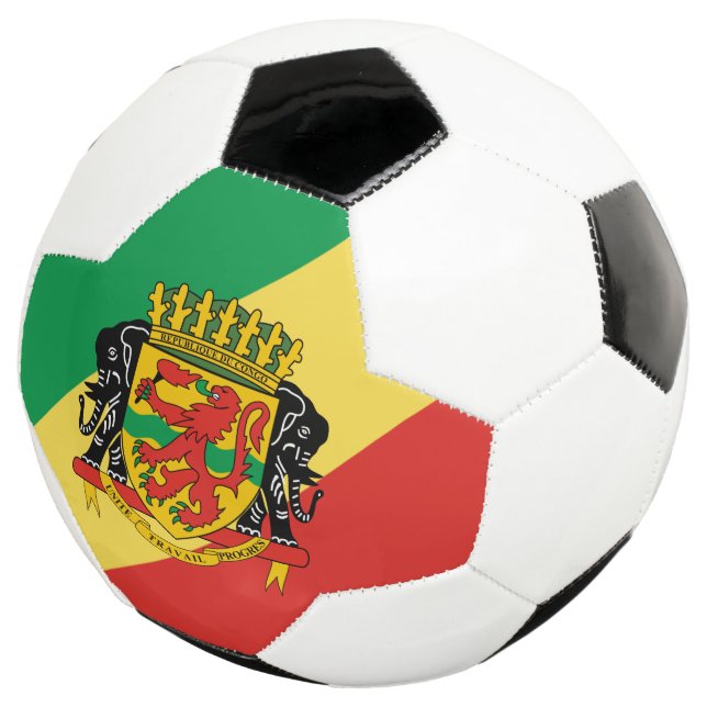 congo republic emblem football (Three Quarter)