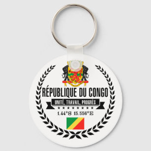 Congo Republic Key Ring