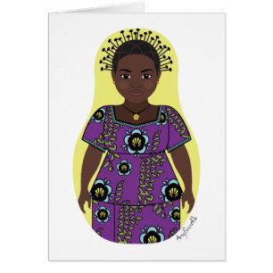 Congolese Matryoshka Card