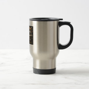 Congolese-themed Travel Mug