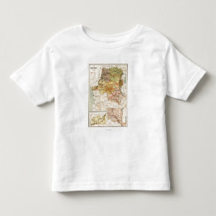 CongoPanoramic MapCongo Toddler T-Shirt