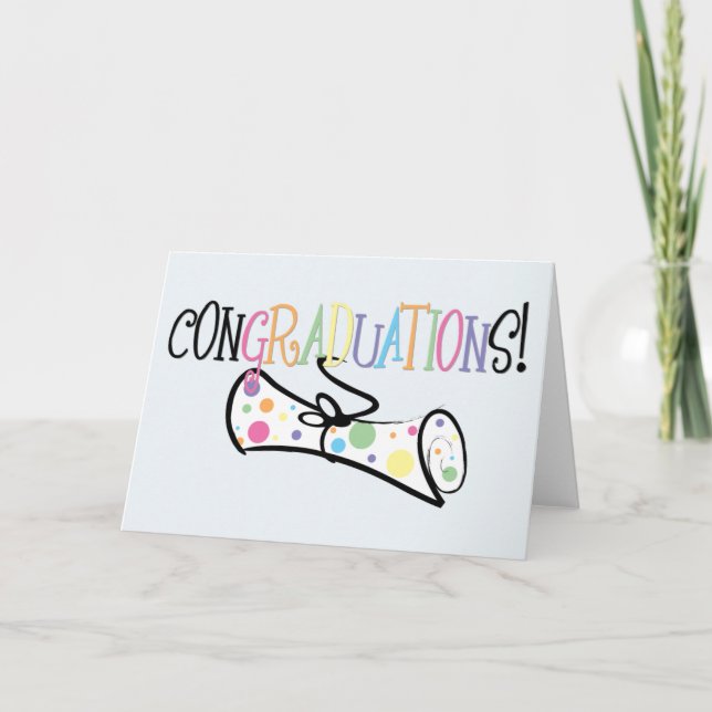 CONGRADUATIONS! CARD (Front)