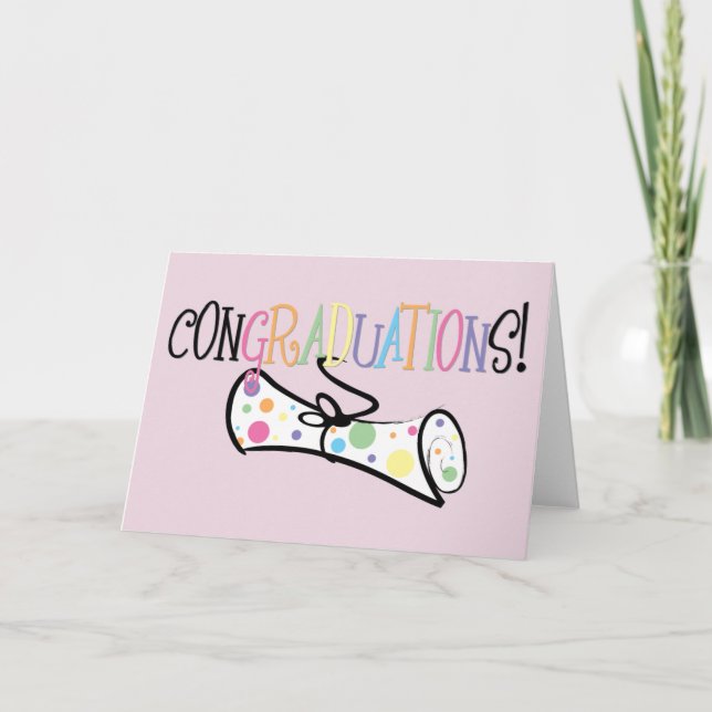 CONGRADUATIONS! CARD (Front)